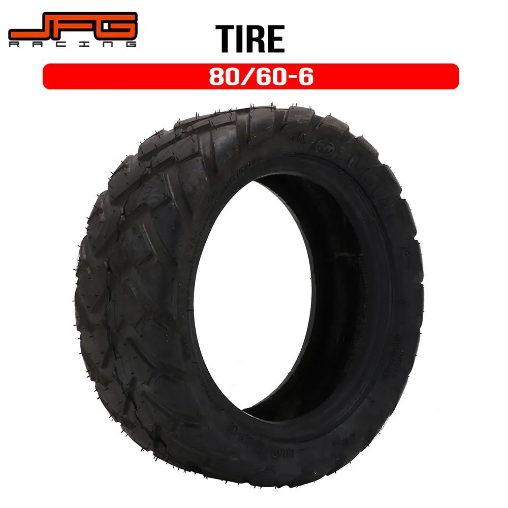 

80/60-6 Outer Tire Tubeless Tyre Electric Scooter Refitted Thick Tire Vacuum Road Tire Dirt Bike Mini Mot ATV Quad