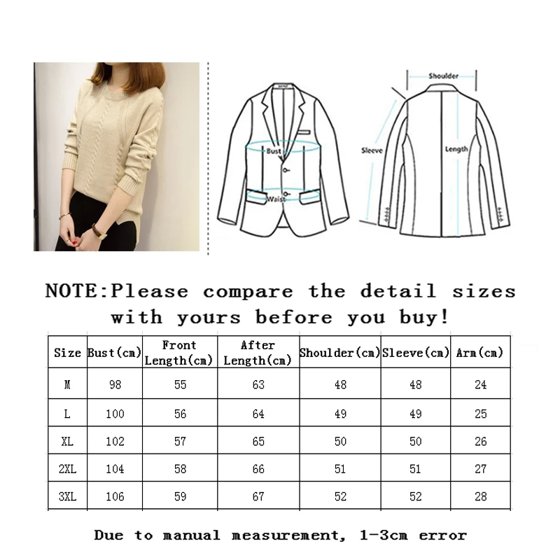 

Pullover women's sweaters autumn winter O-neck long-sleeved short paragraph bottoming shirt women's version of the loose