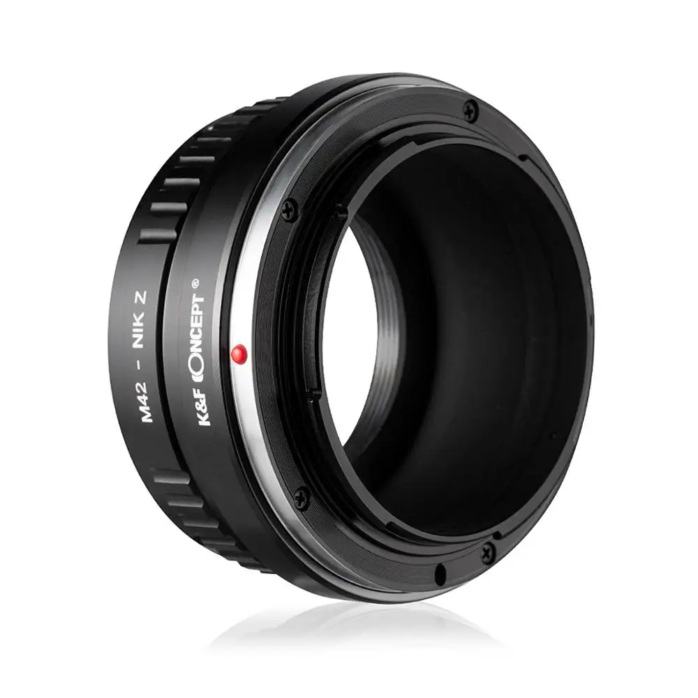 K & F Concept адаптер для камеры M42 Крепление объектива к Nikon Z6 Z7 Z50 бесплатная
