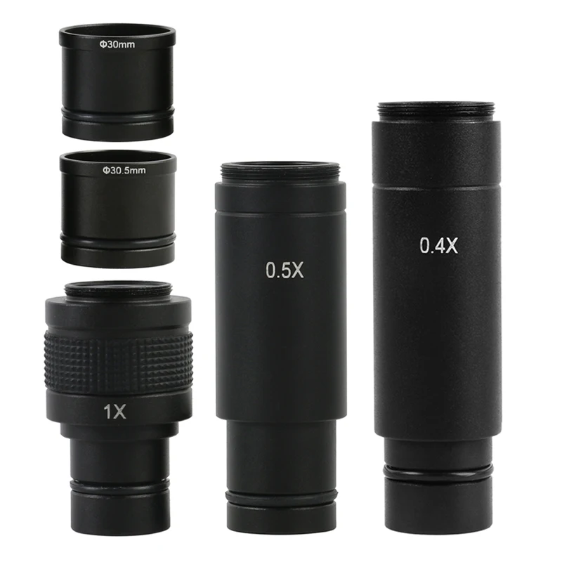 0.4X 0.5X 1X C-Mount микроскоп камера адаптер объектив 23 2 мм 30 5 электронная фотография