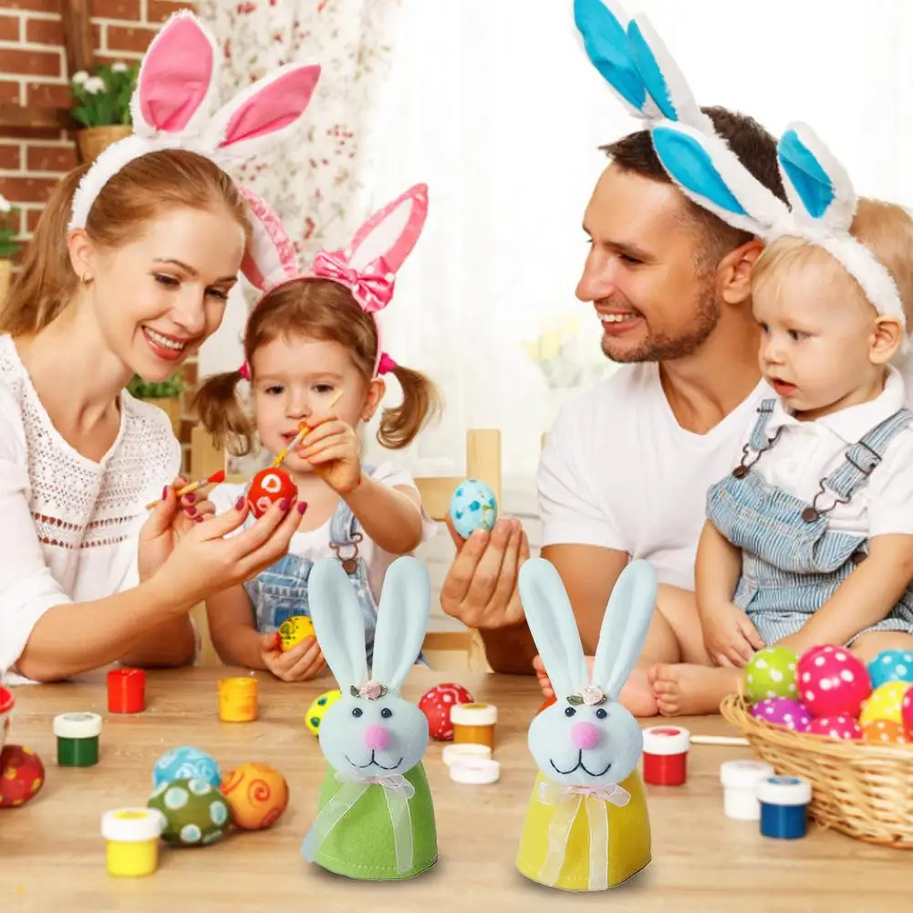 Милые пасхальные яйца в форме кролика набор яиц для массажа идеальное украшение