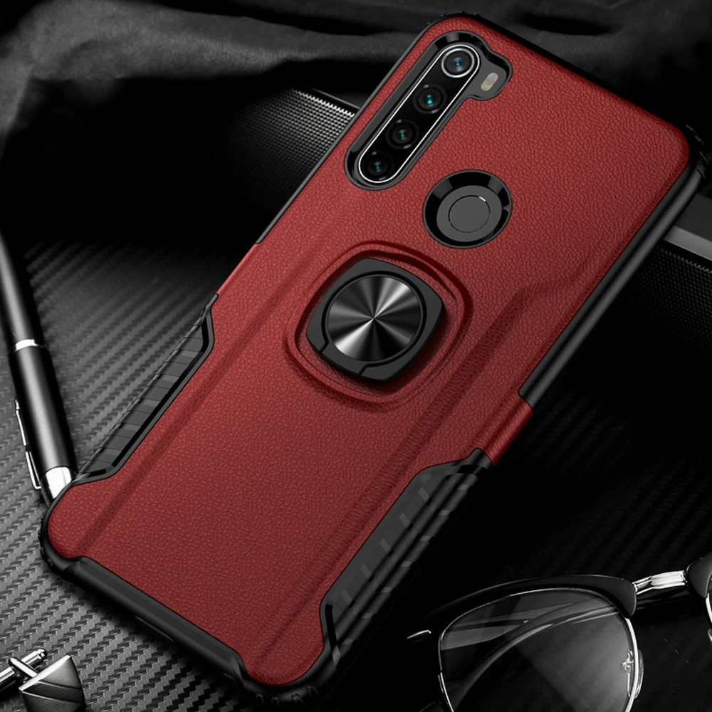 Невидимый чехол кронштейн для Xiaomi Mi 10 Lite 9 8 SE A3 Redmi Note 9S 8T 8A Pro 7 магнитного крепления