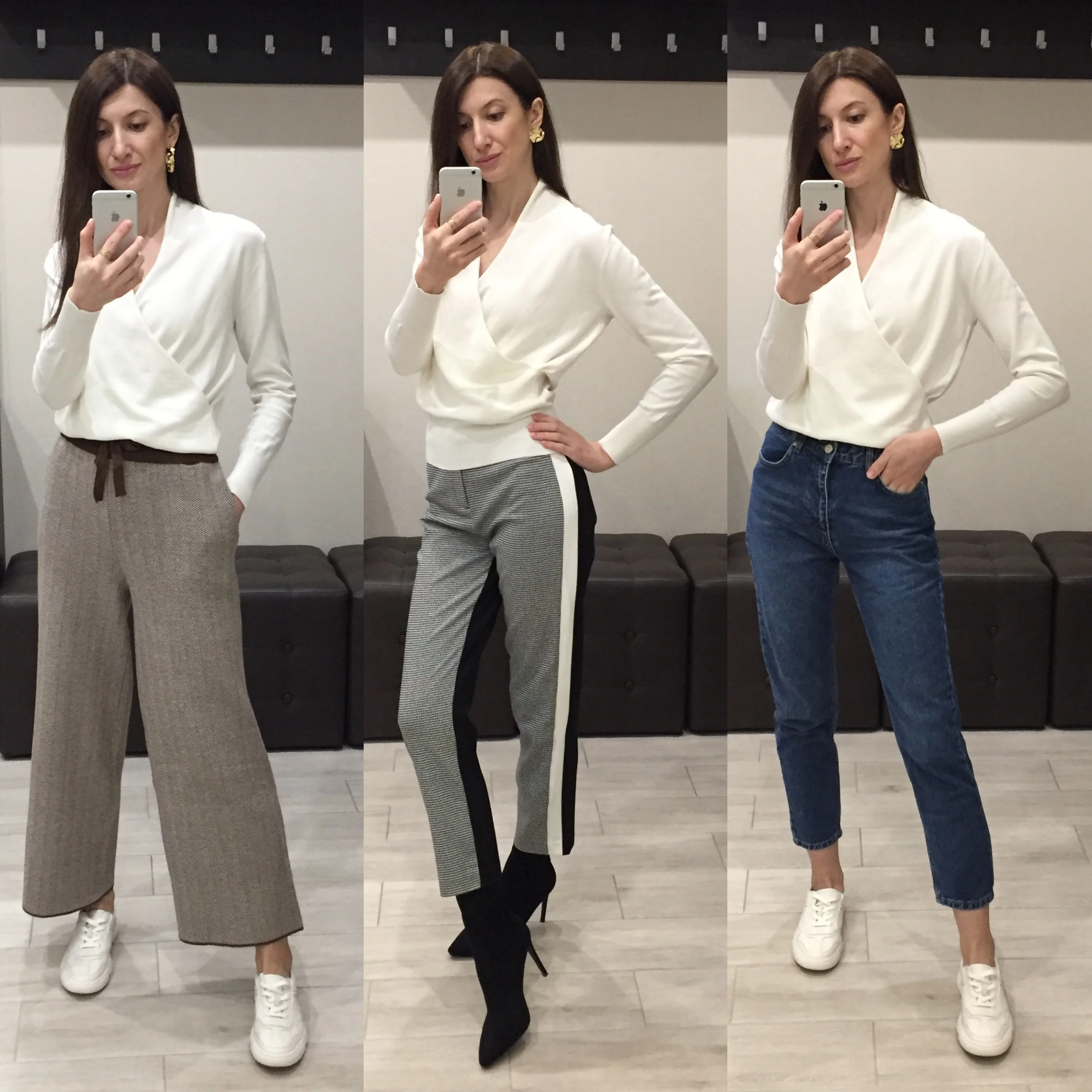 Вязаные топы с запахом женский шерстяной кардиган свитер длинным рукавом