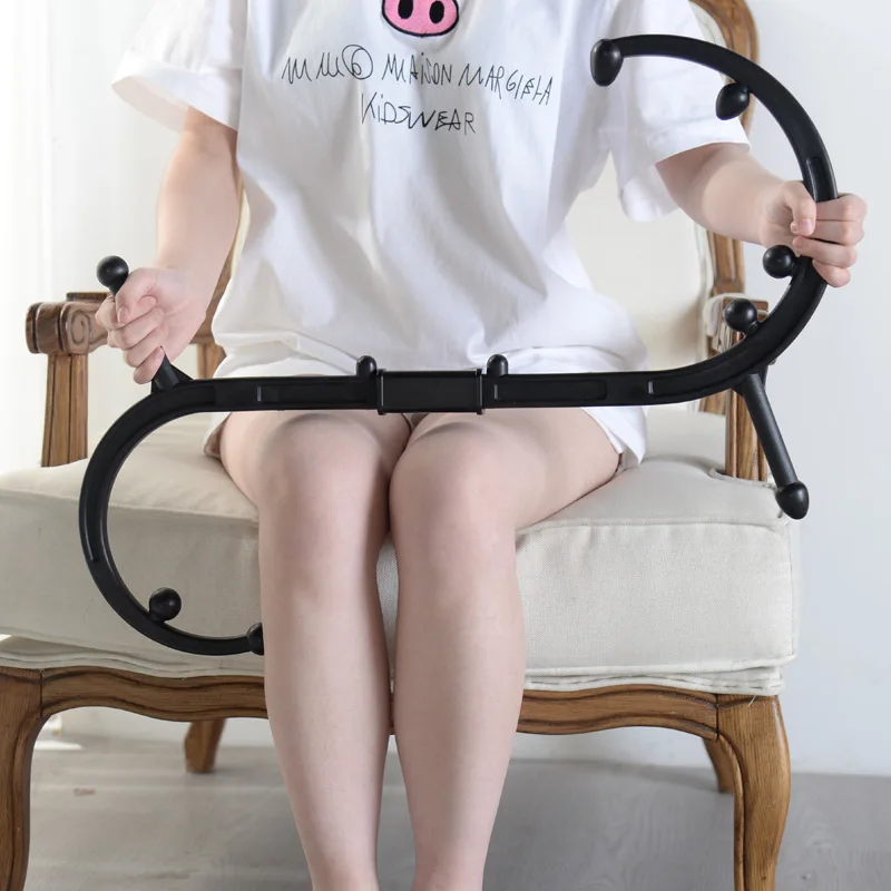 Триггерный самомассажер с крючком S образной формы для снятия мышечных мышц тела