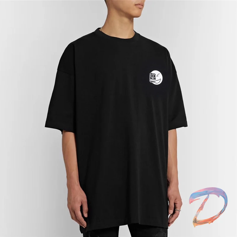 

CAVEMPT Full Pattern Short Sleeves High Quality Round Neck Men's Clothing CAVEMPT Fashion Loose T Shirts Women's Tops