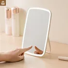 Оригинальное умное портативное зеркало для макияжа Youpin judy, настольное складное зеркало со светодиодной подсветкой, регулируемое для Xiaomi Mijia