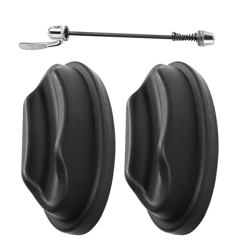 

1 Set Bike Front Wheel Block Steel Quick Release for Bike Stability