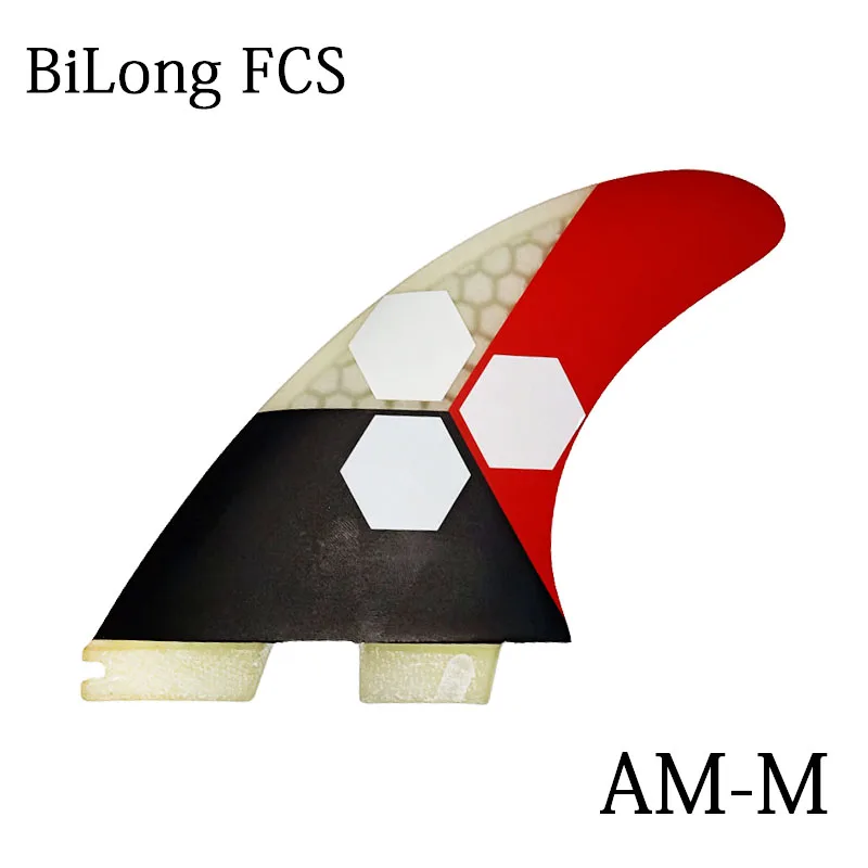 BiLong FCS 2 плавника AM Средний шаблон производительности Ядро PC стекловолокна соты