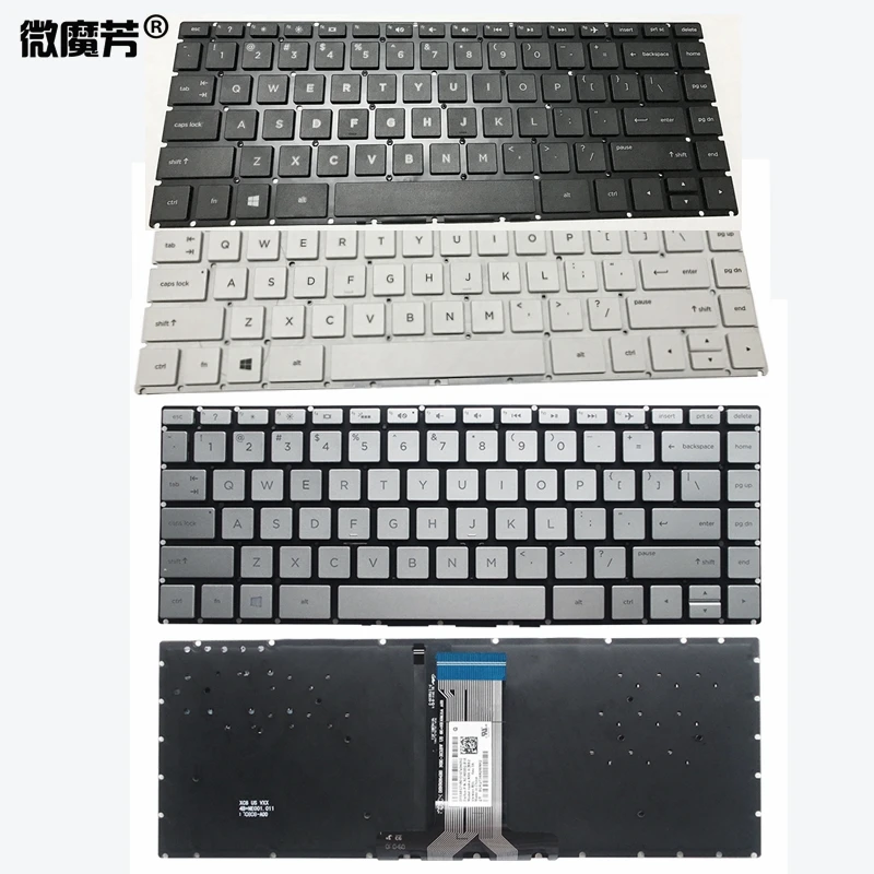 Фото Новая клавиатура для ноутбука HP Pavilion X360 14-BA 14T-BA 14M-BA 14-BS 14-BS000 BS100TPN-W125 Q186 Q189 C121 №1