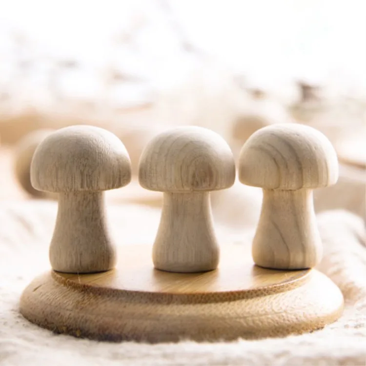 

10pcs/pack Mushroom Shaped Wardrobe Camphor Wood Mothballs Mosquito Repellent Clothing Mothballs