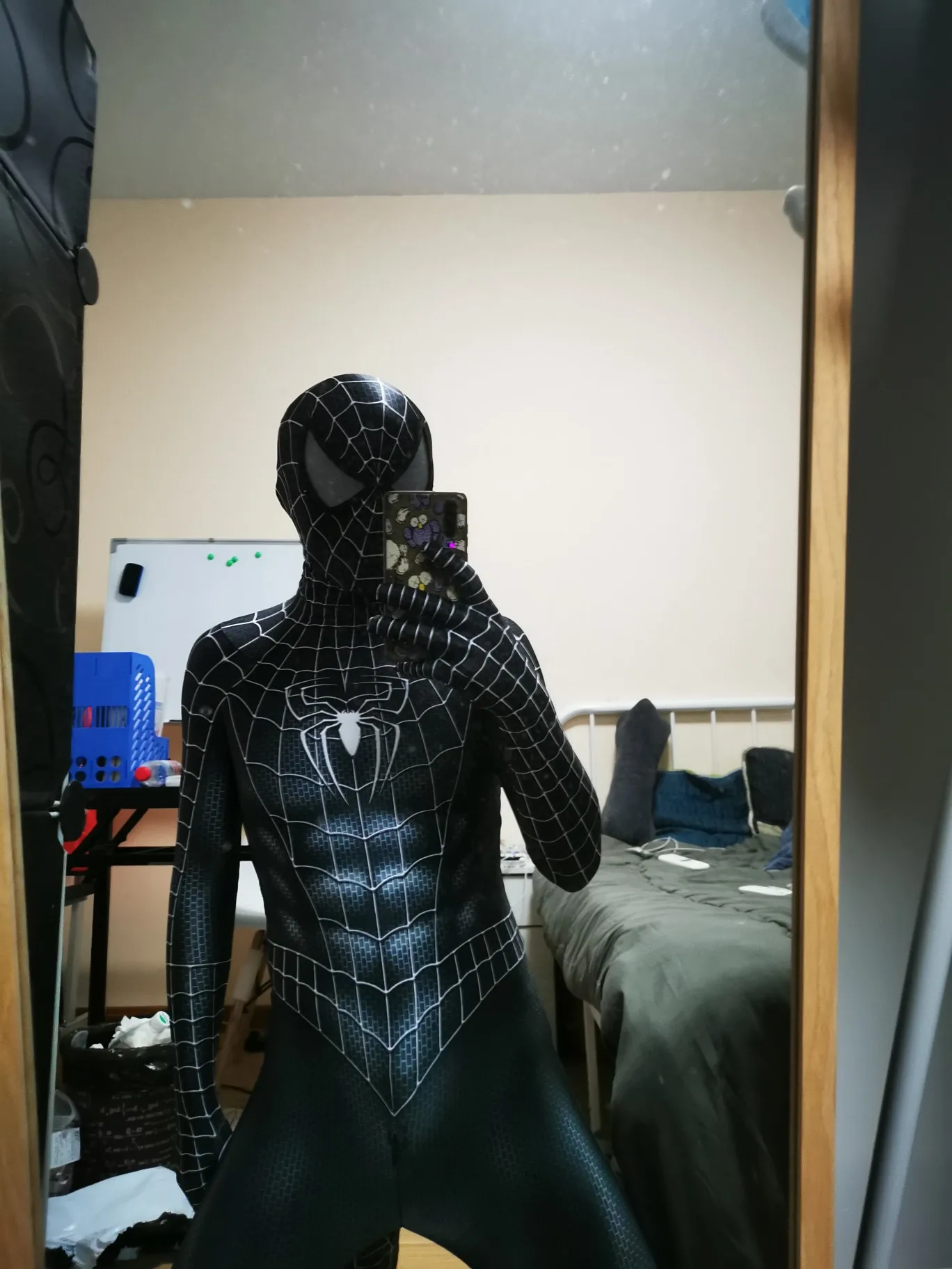 Костюм тобей Магуайра черный костюм Райми для косплея карнавальный комбинезон