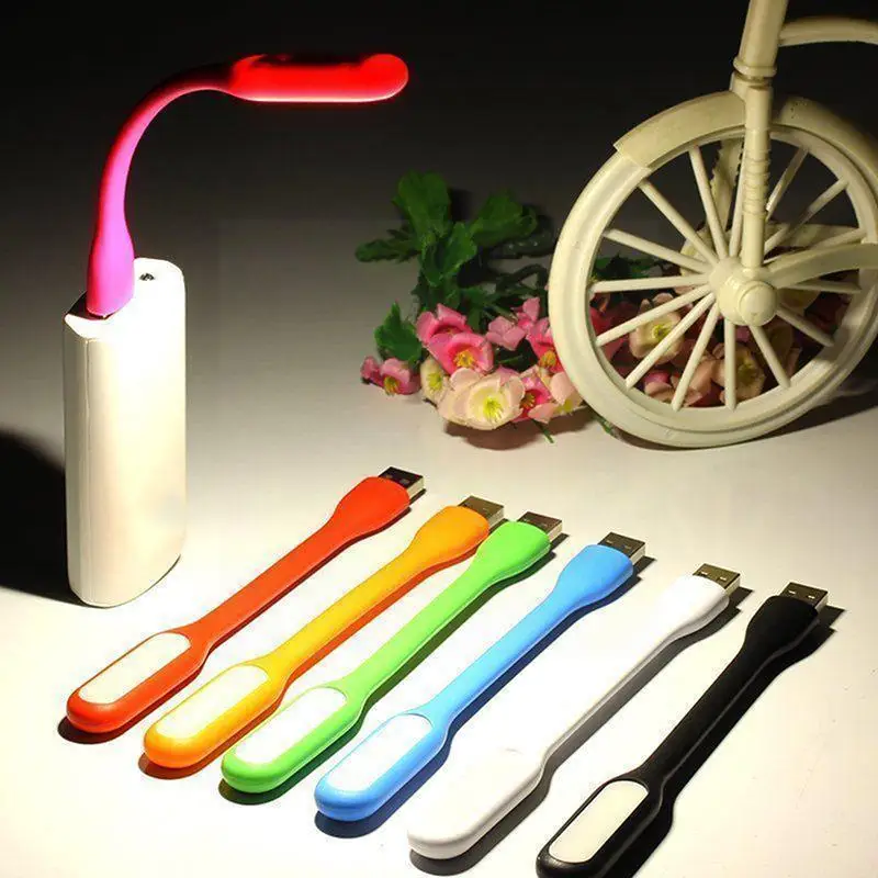 

Portable USB LED Mini Night Lights Flexible Bend Ingle Library Eyes Protected / Computer Usb Port Light / Laptop Power Y1J7