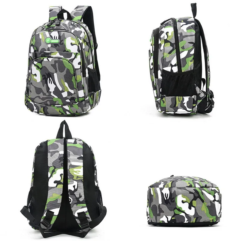 2 размера камуфляжные водонепроницаемые школьные сумки для девочек и мальчиков