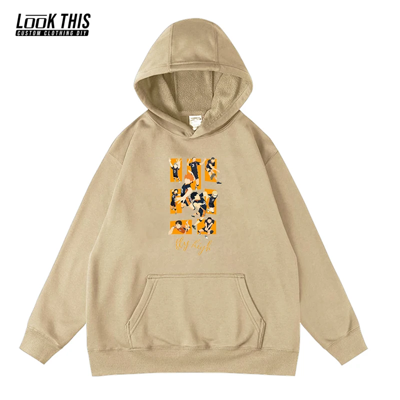 

Горячий Аниме Haikyuu! Толстовка мужская с капюшоном, мультяшный свитшот с длинным рукавом для мальчиков, худи, пуловер в стиле Харадзюку