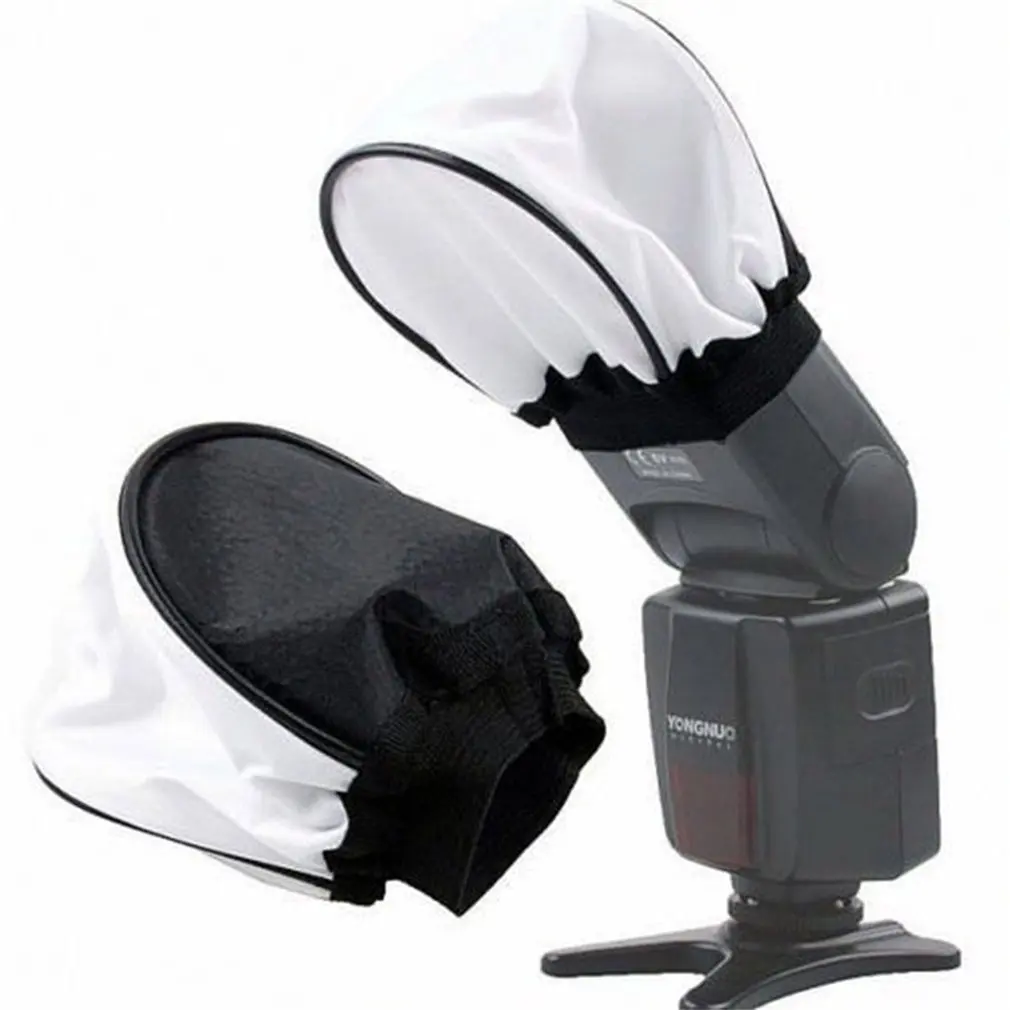

Universal Flash Bounce Diffuser Camera Soft Box Cover for Canon Sony Metz Nikon Sigma Olympus Sunpak Vivitar Cobra Vivitar