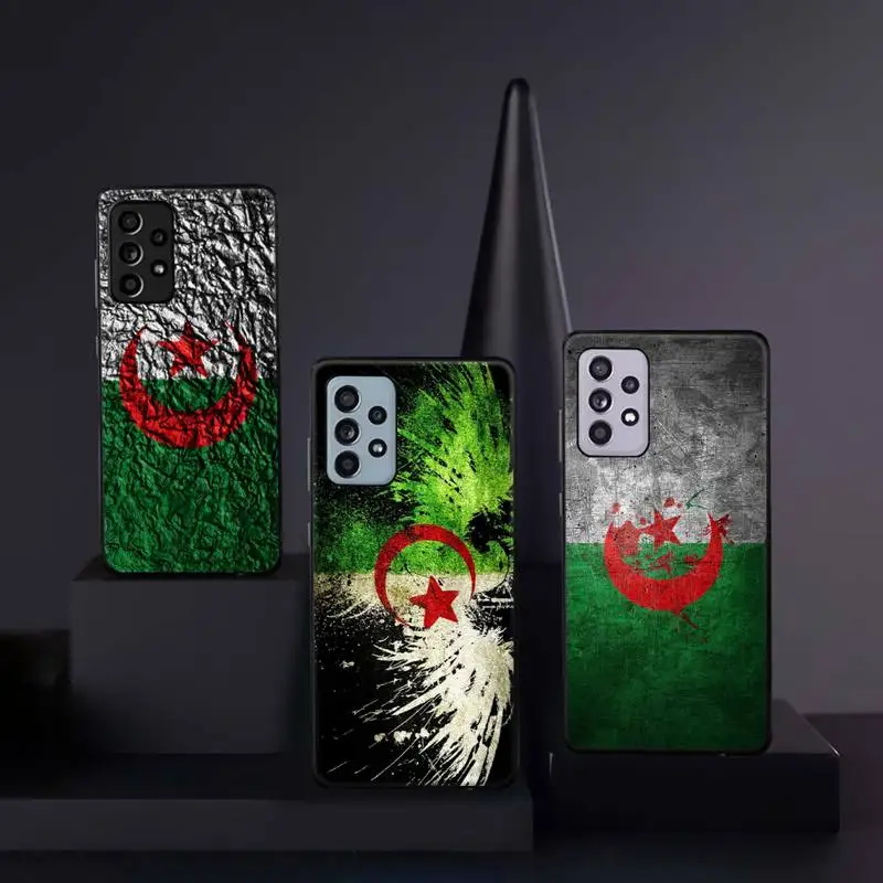 

Algeria National Flag pattern Phone Case For Samsung galaxy A S note 10 12 20 32 40 50 51 52 70 71 72 21 fe s ultra plus