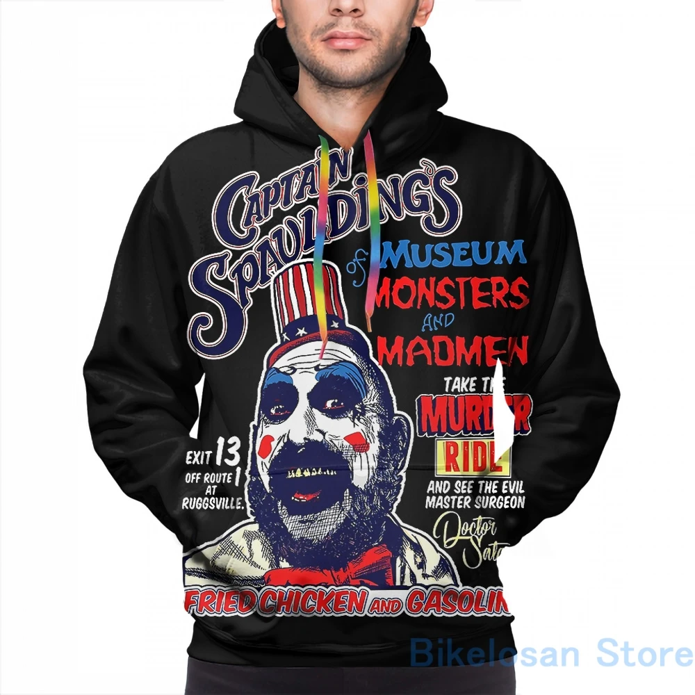Мужские толстовки свитшоты для женщин забавные капитан Spauldings музей монстров и