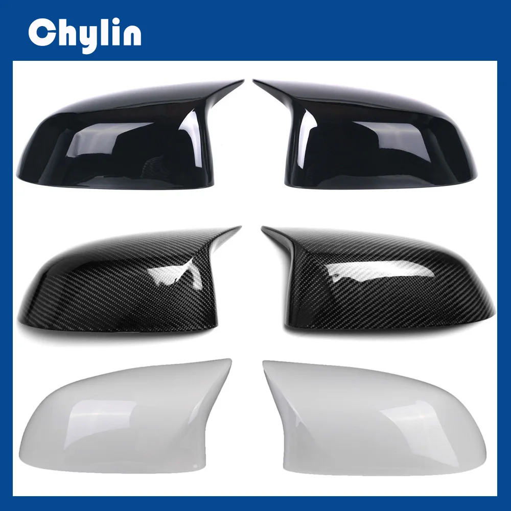 1 пара карбоновых чехлов для заднего зеркала пригодных X4 F26 X3 F25 ABS Сменный Чехол