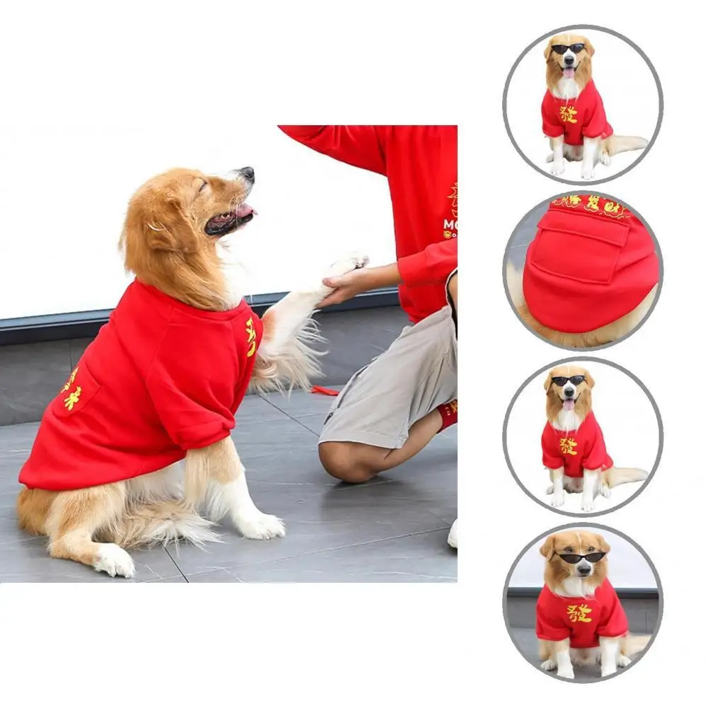 

Pet Shirt Pretty Pet Dogs Cats Sweatshirt Costume Adorable Comfortable Dog Sweatshirt