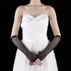 Модные неоновые ажурные длинные перчатки без пальцев, манжеты для ног, одежда для вечеринки, нарядное платье для женщин, сексуальные красивые ювелирные изделия для рук