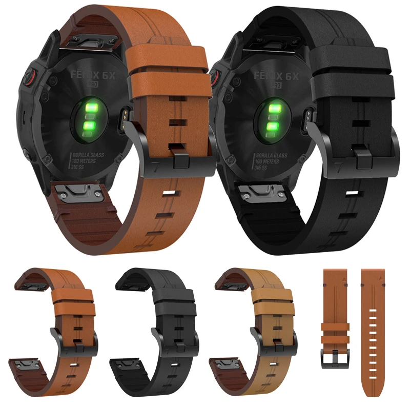 20 расстегиваемый ремешок шириной 22 или 26 мм для смарт часов Garmin Fenix 6 6S 6X 5X 5 5S 3 3HR
