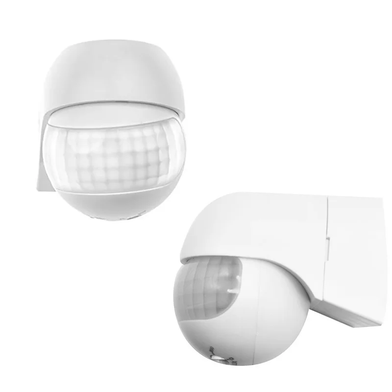 

Motion Sensor 110v~230v Motion Detector Automatic Infrared PIR Sensor 180 Degree Rotating Outdoor Timer Light Switch