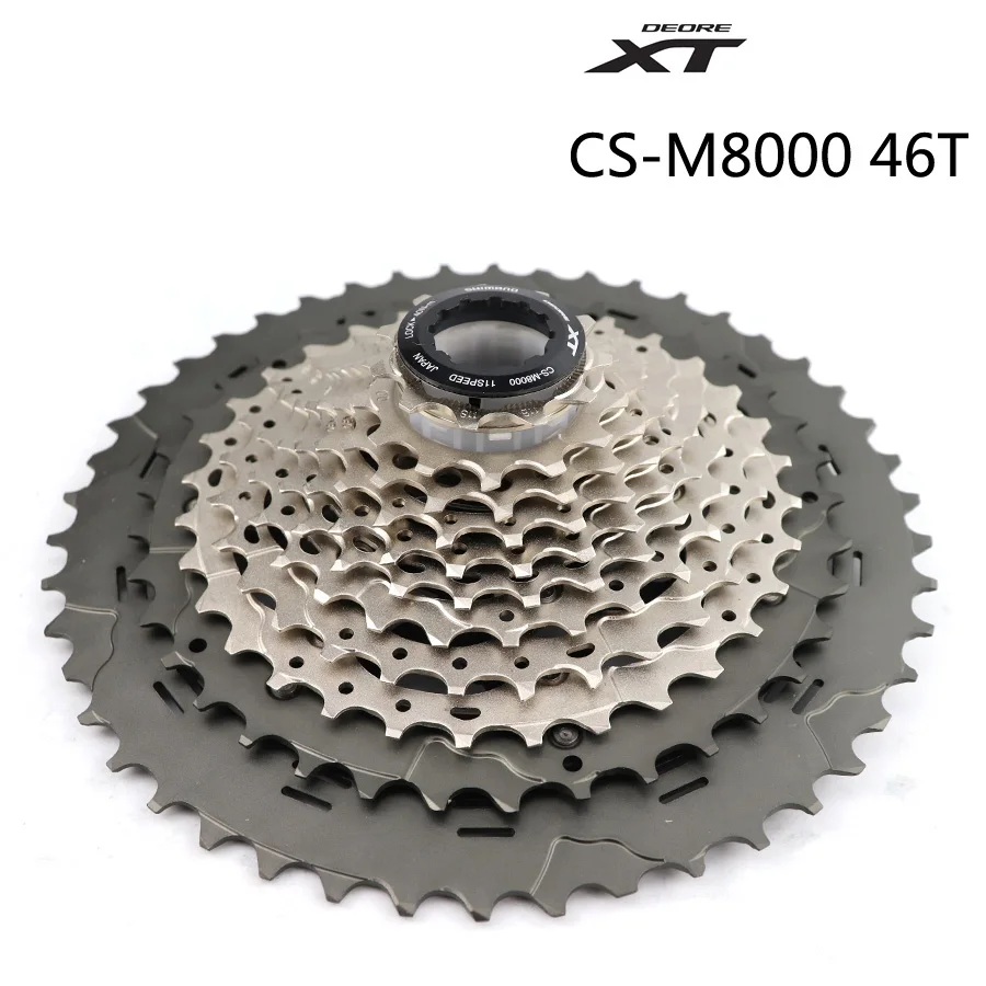 Запчасти для велосипеда SHIMANO XT CS M8000 Звездочка с подлинным кассетом 11S скорость