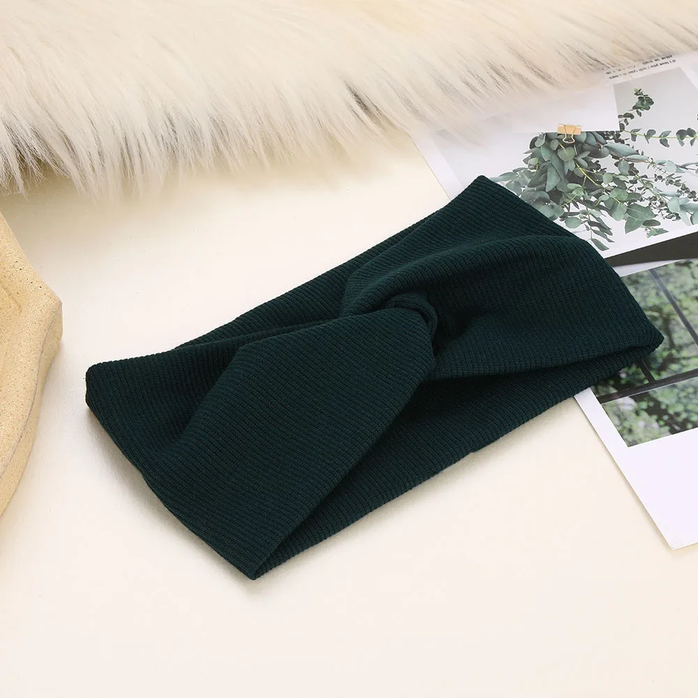 Повязка на голову для девочек из Эластичный Бант хлопка повязка волосы с