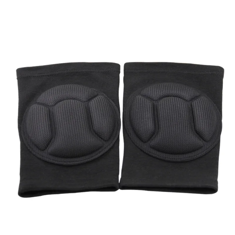 

Good Healthy 1 Pair Protective Knee Pads Thick Sponge Anti-slip Collision Avoidance Knee Sleeve for Sports