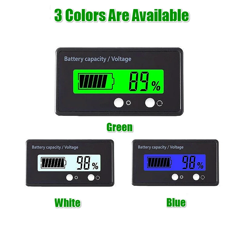 DC 7V-100V 6V-73V литиевый свинцово-жидкокристаллический свинцово-кислотный