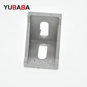 Угловой фитинг, угловой алюминиевый коннектор, крепеж кронштейна серии 2020, 3030, 4040, 4545, промышленный алюминиевый профиль, 10 шт.