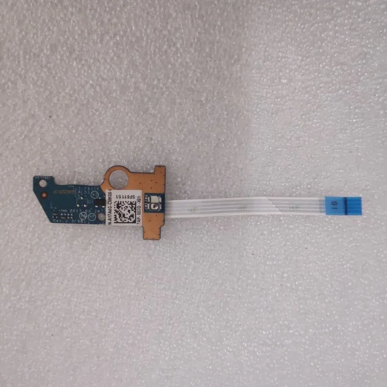 Оригинальная плата кнопки питания для DELL G3 3579 3779 с кабелем 0DJ2X3 0HYYT6 аксессуары
