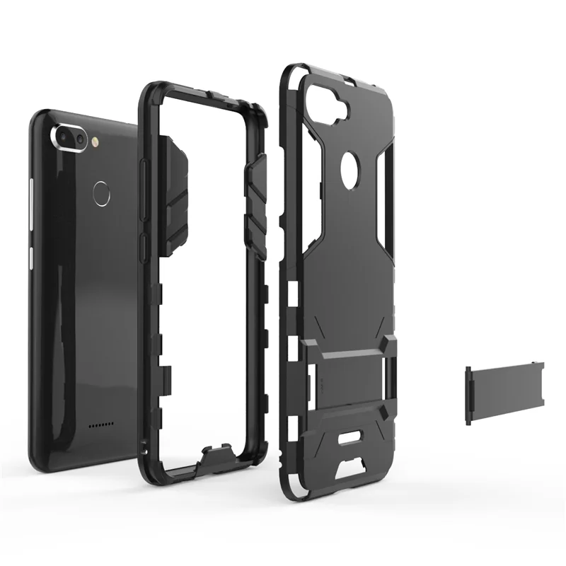 Чехол для Xiaomi Redmi 6 защитный чехол телефона бампер жесткая задняя крышка