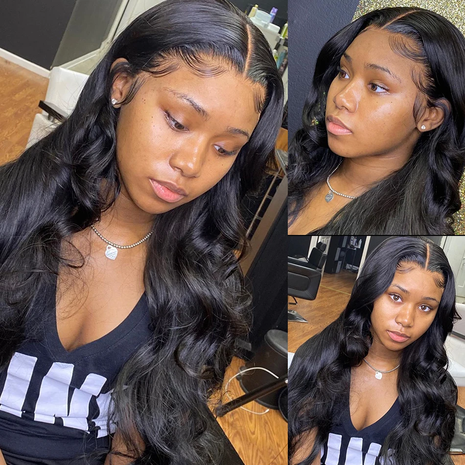Mishell 30 32 34 40 Inch Body Wave Brazilian Hair Weave Bundles With Frontal Human Hair Bundles With Closure Remy Hair Extension