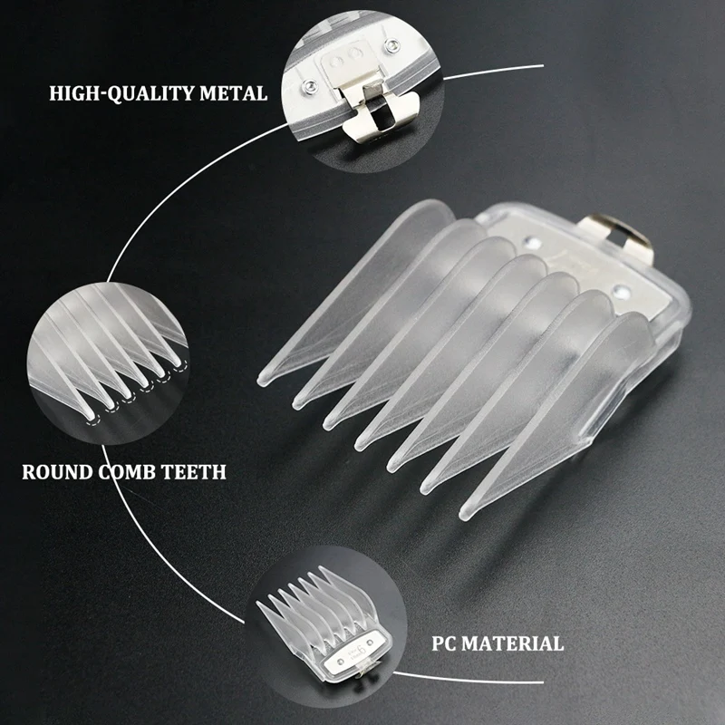 

Electric Trimmer Guide Combs Professional Accessories Attachment Hair Cutting Hair Clipper Limit Comb Hairdressing Tools