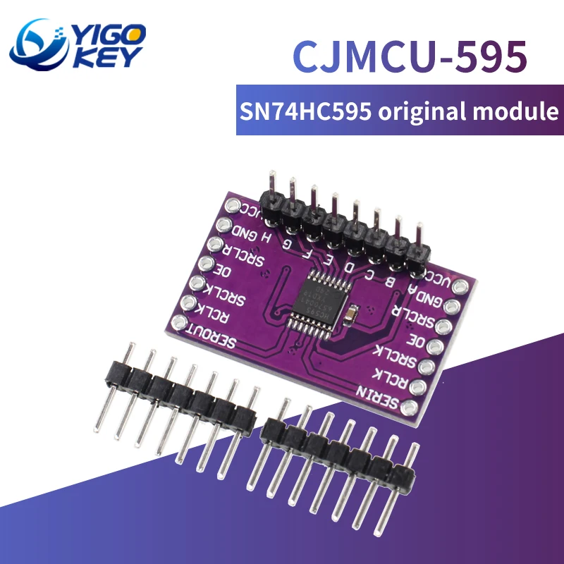 YIGO KEY SN74HC595 74HC595 модуль переключения регистрировать разрыв CJMCU 595 8 бит регистратор