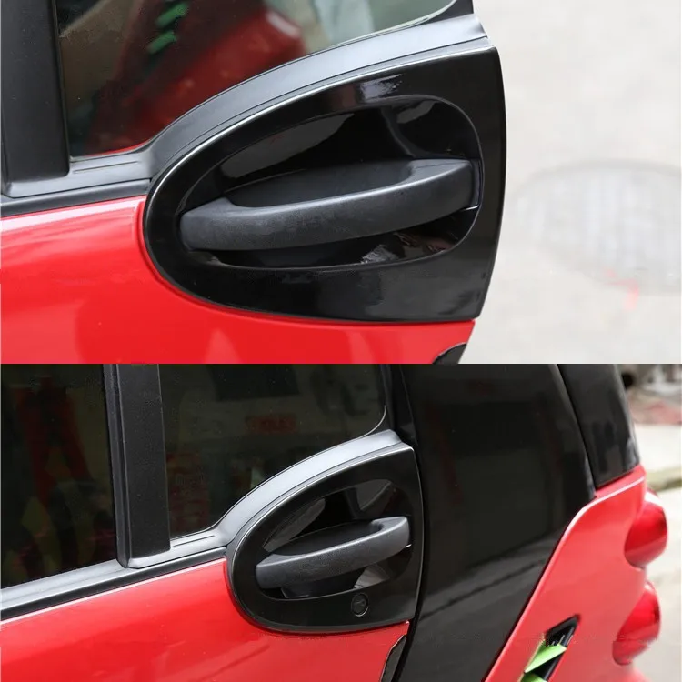 2 шт. пластиковые наклейки на дверь автомобиля для Smart fortwo 2009 2010 2011 2012 2013 2014
