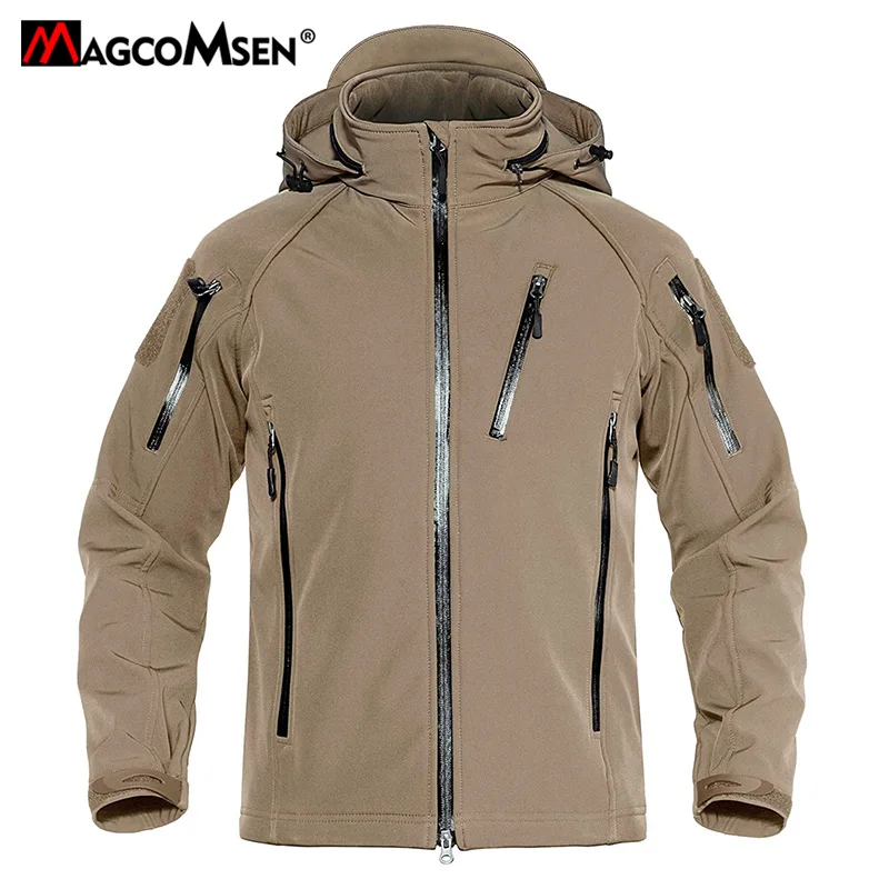 Куртка MAGCOMSEN Мужская для страйкбола и софтшелла тактическая ветрозащитная