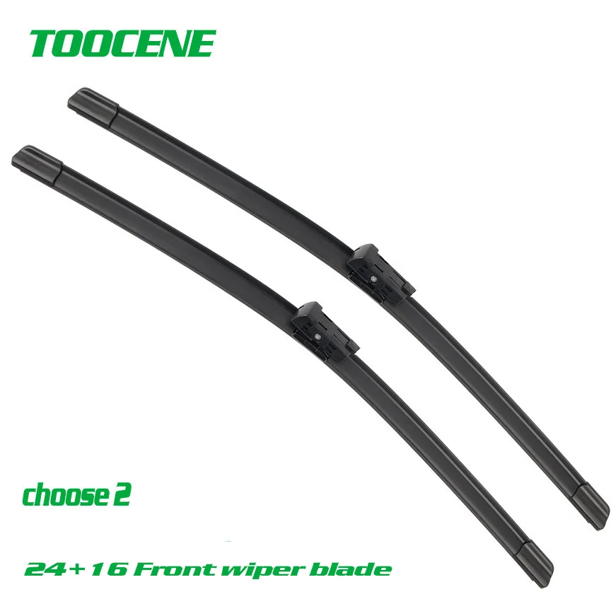 Front And Rear Wiper Blades For VW UP 2011-2015 Auto Windshield Windscreen Car Styling Accessories 24+16+10 | Автомобили и