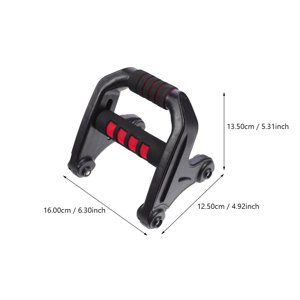 

1 Pair Pushup Stands Abdominal Wheel Push Supports Grip Fitness Trainer