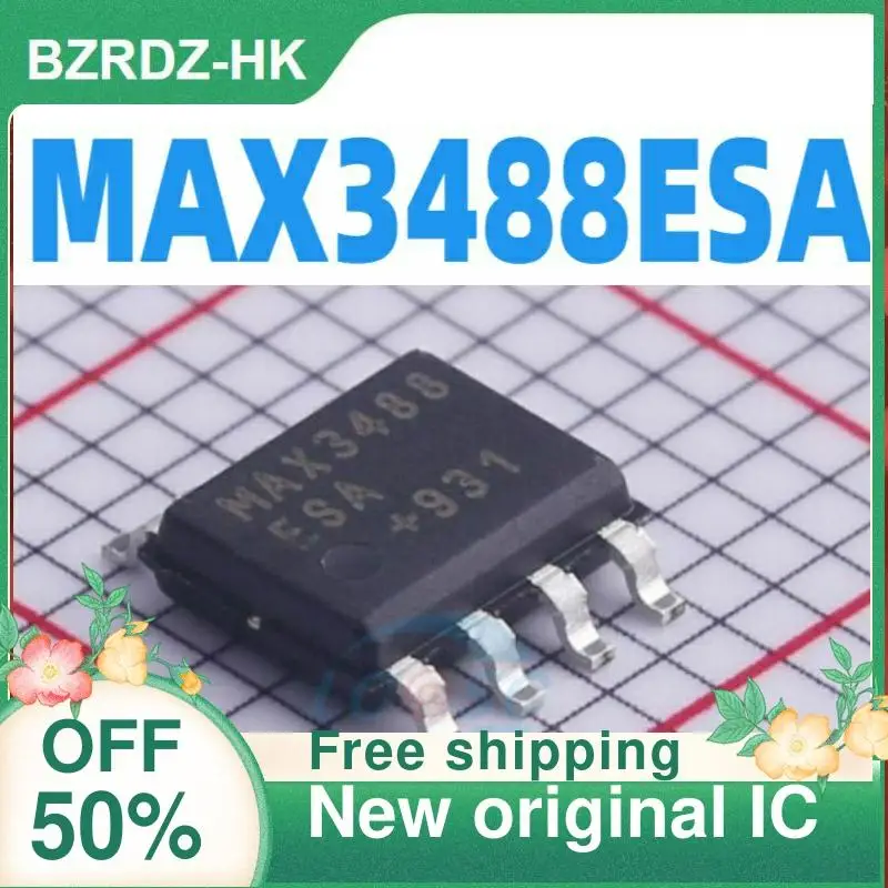 

2-10 шт./лот MAX3488CSA MAX3488ESA SOP-8 новый оригинальный IC