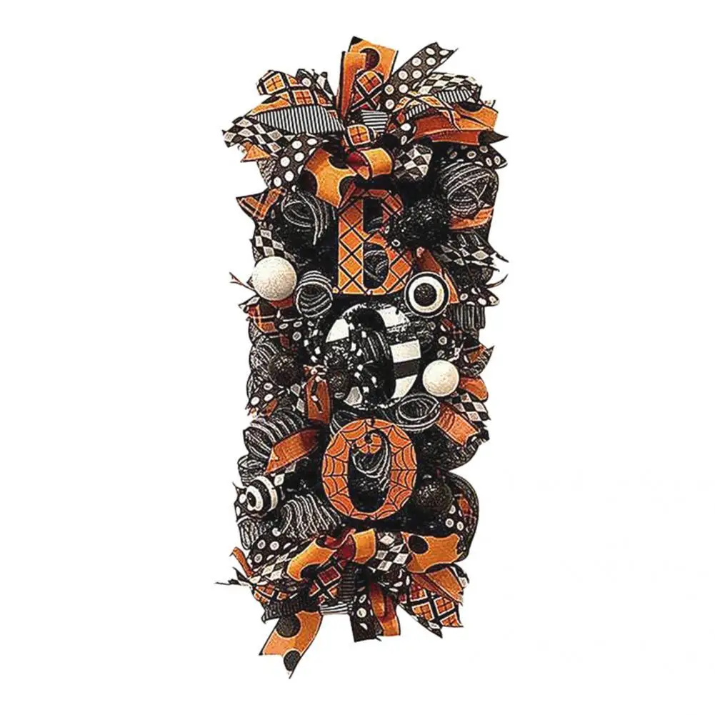 

Environmentally Protection Wide Application Long Lasting Halloween Wreath for Outdoor