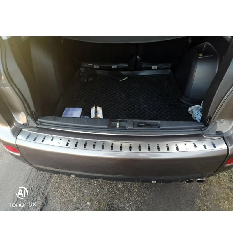 Накладка на задний бампер для Peugeot 4007 2010|Обивка багажника| |
