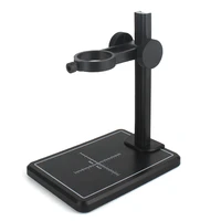 Aluminum Alloy Microscope Stand Portable and Down Adjustable Manual Focus Digital USB Electronic Microscope Holder Stand