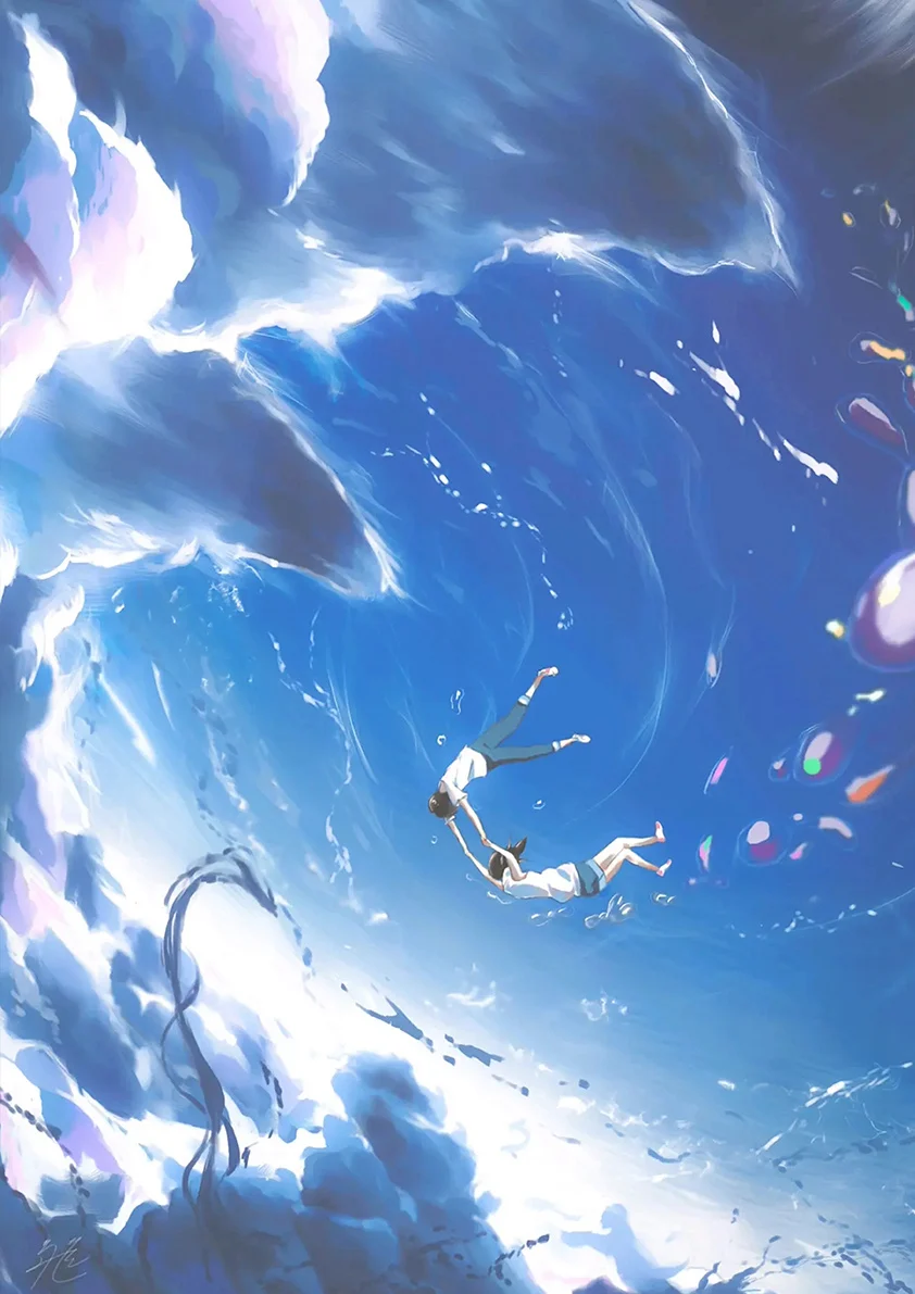 E171 Makoto Shinkai японское аниме фильм выветривание с вами покрытый плакат и печать белая бумага картина Decorativefor домашний декор - Цвет: E171