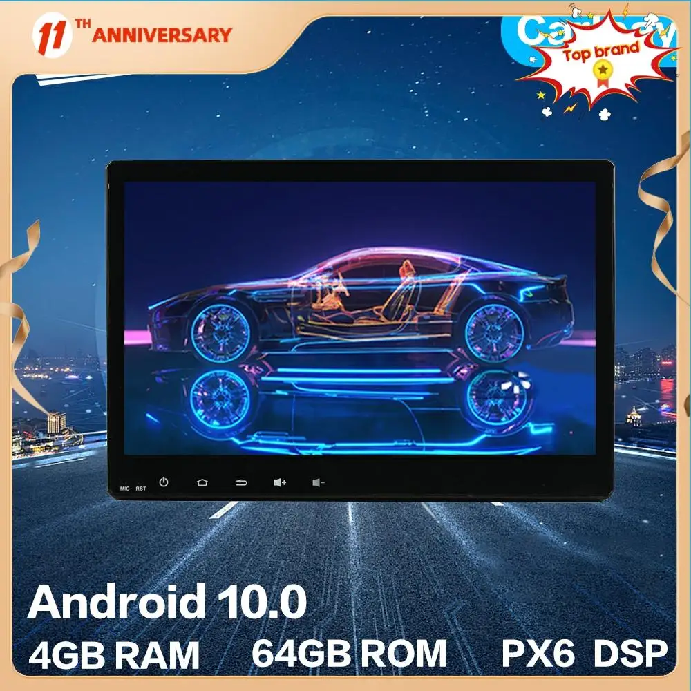

Aotsr Android 10.0 4+64G Car Radio Player Auto GPS Navigation Car Stereo Video Multimedia Player For HONDA VEZEL HRV DSP Carplay