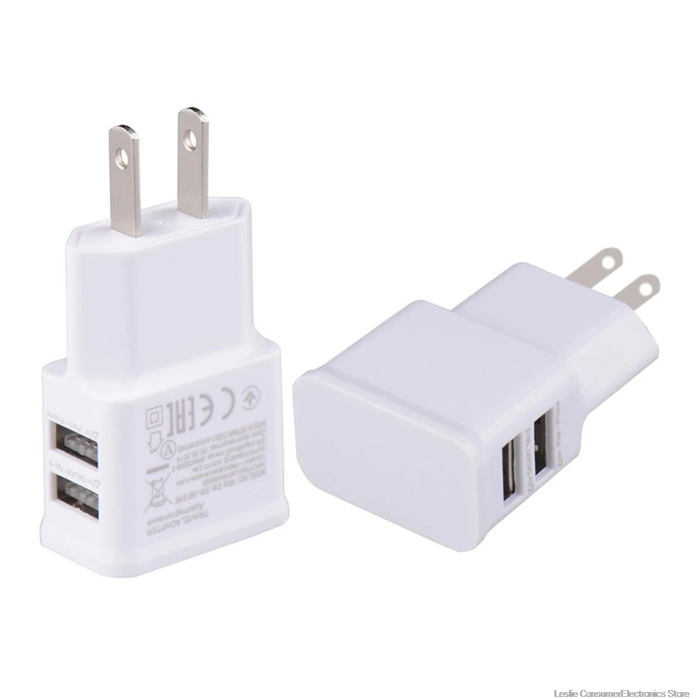 Двойное зарядное устройство USB 2a Быстрая зарядка настенное зарядное устройство адаптер EU US Plug USB ЗУ для мобильного телефона для iphone ipad mini samsung Xiaomi