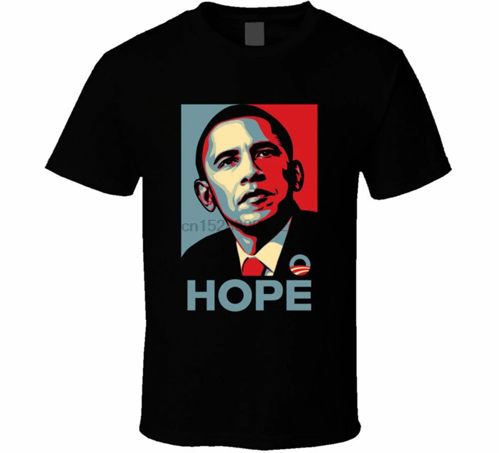 

US President Barack Obama Hope T Shirt Mens Tee Size S-3XL Fan Gift New From US