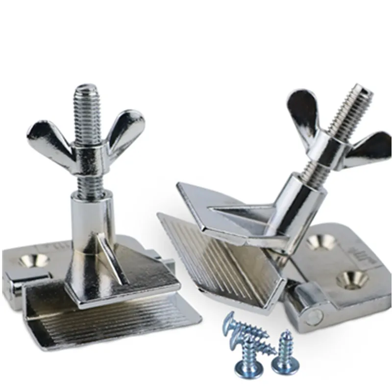 

2PCS Silk Screen Printing Metal Frame Butterfly Hinge Clamp DIY Hobby Screen Painting Fixing Hinge Clamp Hardware Clip Tools