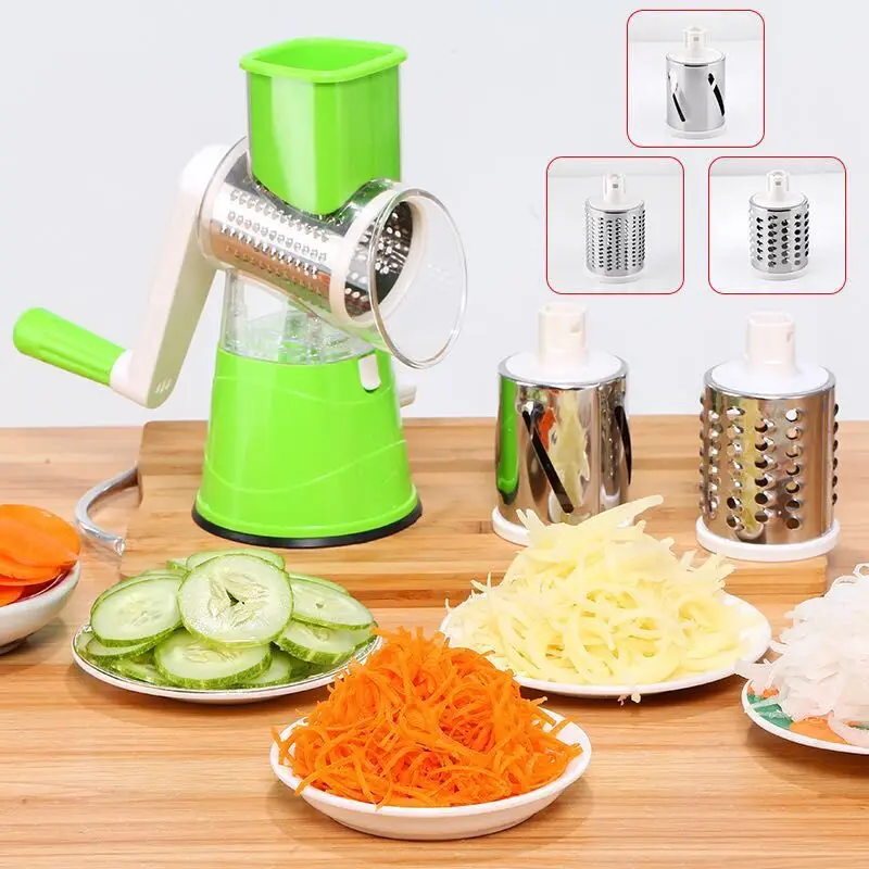 Ручной Резак для овощей круглый мандолин мульти слайсер кухонные аксессуары